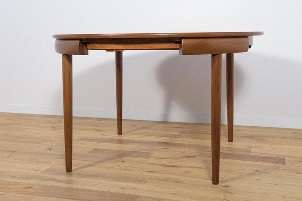 Mid-Century Teak Dining Table & Chairs by Hans Olsen for Frem Røjle, 1960s, Set of 5-NIT-1608102