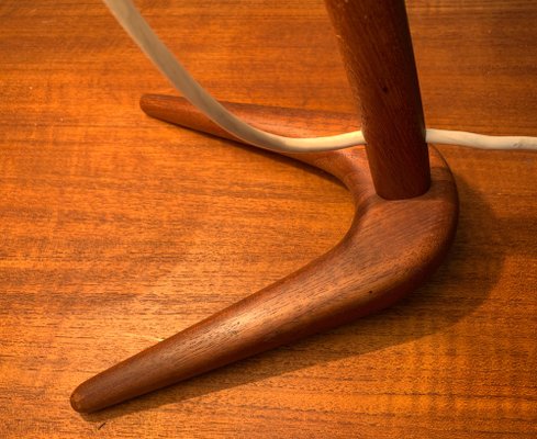 Mid-Century Teak Dornstab Table Lamp by A. Pöll for Kalmar-UAH-1029612