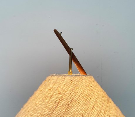 Mid-Century Teak Dornstab Table Lamp by A. Pöll for Kalmar-UAH-1029612