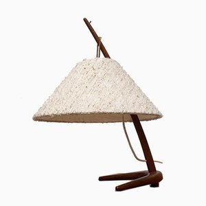 Mid-Century Teak Dornstab Table Lamp by A. Pöll for Kalmar-UAH-1029612