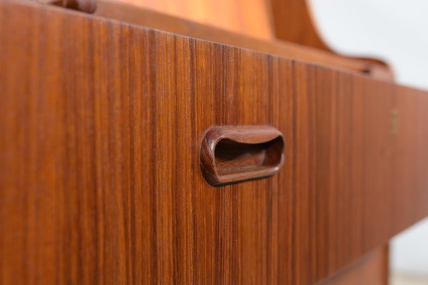 Mid-Century Teak Dresser With Dressing Table, 1960s-NIT-1309896