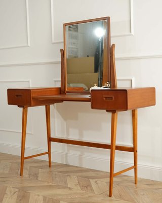 Mid-Century Teak Dressing Table, Sweden, 1960s-WZU-2043000