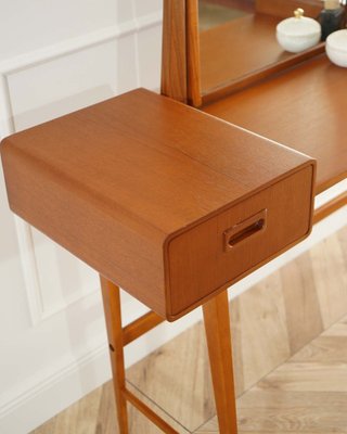 Mid-Century Teak Dressing Table, Sweden, 1960s-WZU-2043000