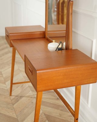 Mid-Century Teak Dressing Table, Sweden, 1960s-WZU-2043000