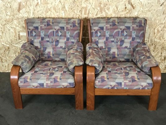 Mid-Century Teak Easy Chair by Olsen & Laursen, Denmark, Set of 2-EJL-1139026