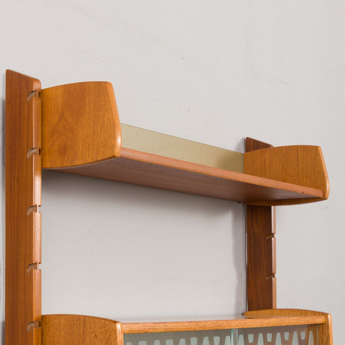 Mid-Century Teak Ergo Shelf by John Texmon, Norway, 1960s