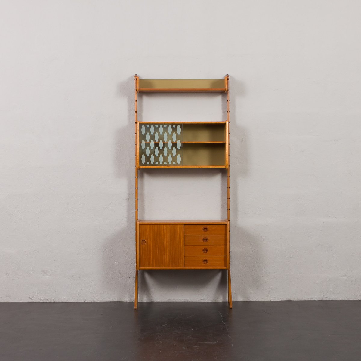 Mid-Century Teak Ergo Shelf by John Texmon, Norway, 1960s