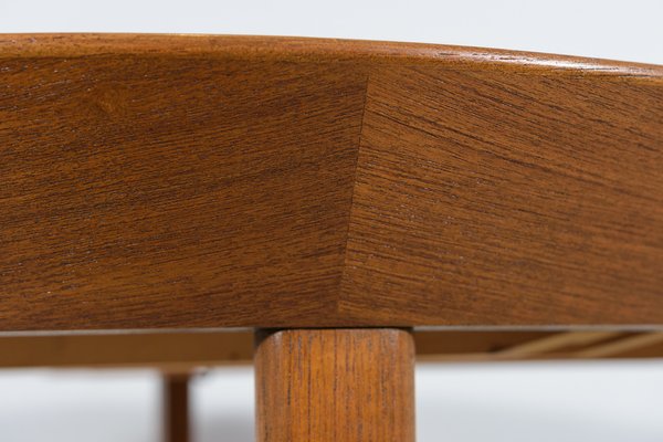 Mid-Century Teak Extendable Table by Ole Hald for Gudme Furniture Factory, 1970s-NIT-1407906