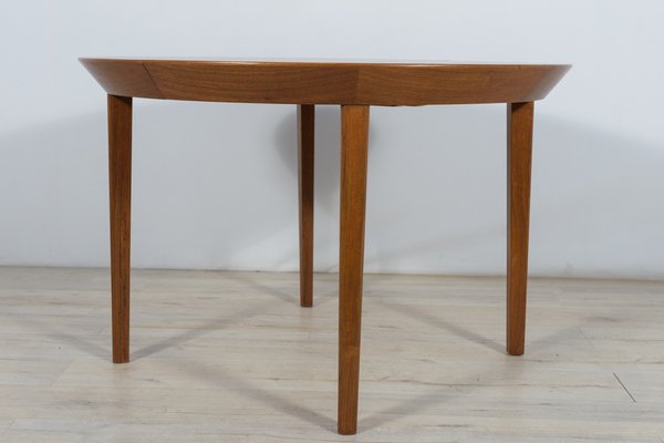 Mid-Century Teak Extendable Table by Ole Hald for Gudme Furniture Factory, 1970s-NIT-1407906