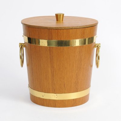 Mid-Century Teak Ice Bucket, 1960s-IXK-1421636