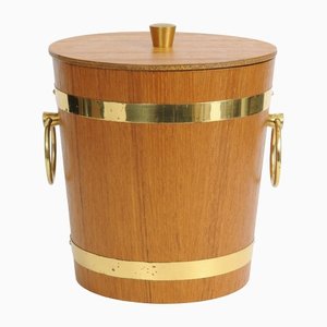 Mid-Century Teak Ice Bucket, 1960s-IXK-1421636