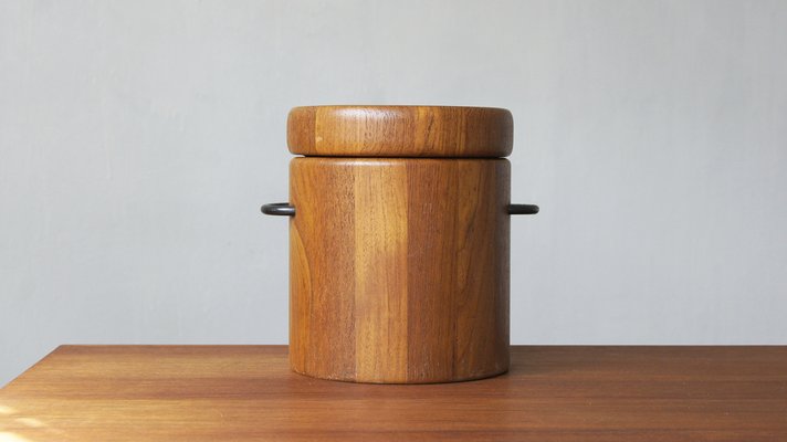 Mid-Century Teak Ice Bucket from Digsmed, 1960s-UMB-1357266