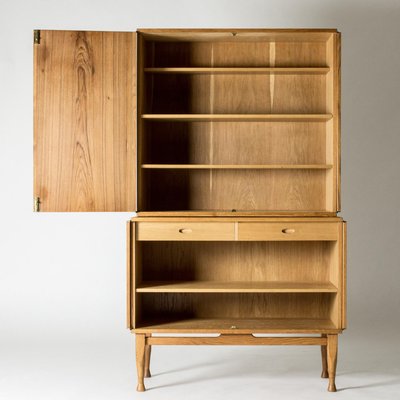 Mid-Century Teak Krus Cabinet by Yngve Ekström, 1950s-NL-2019549