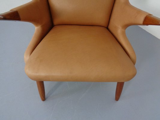 Mid-Century Teak & Leather Armchair by Svend Skipper for Skippers Møbler-RDW-1066915