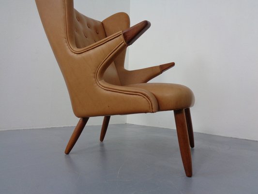 Mid-Century Teak & Leather Armchair by Svend Skipper for Skippers Møbler-RDW-1066915