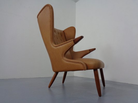 Mid-Century Teak & Leather Armchair by Svend Skipper for Skippers Møbler-RDW-1066915