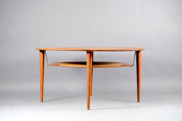 Mid-Century Teak Model 515 Coffee Table by Orla Mølgaard-Nielsen for France & Søn / France & Daverkosen, 1960s-CIP-666464