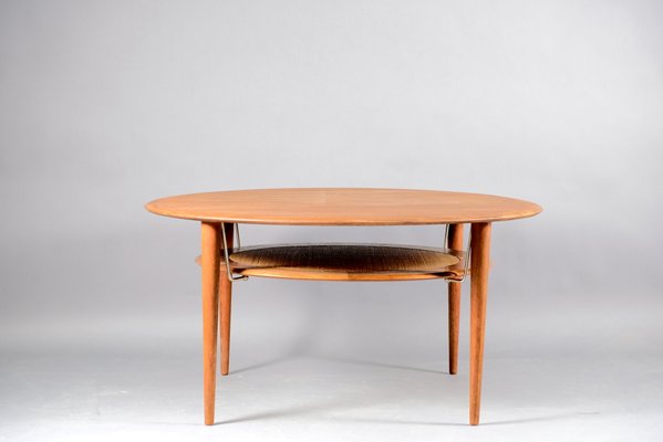 Mid-Century Teak Model 515 Coffee Table by Orla Mølgaard-Nielsen for France & Søn / France & Daverkosen, 1960s-CIP-666464