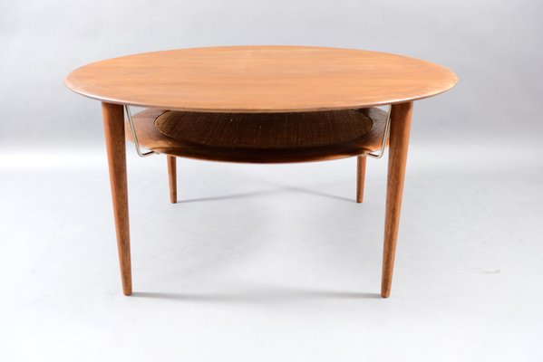 Mid-Century Teak Model 515 Coffee Table by Orla Mølgaard-Nielsen for France & Søn / France & Daverkosen, 1960s-CIP-666464