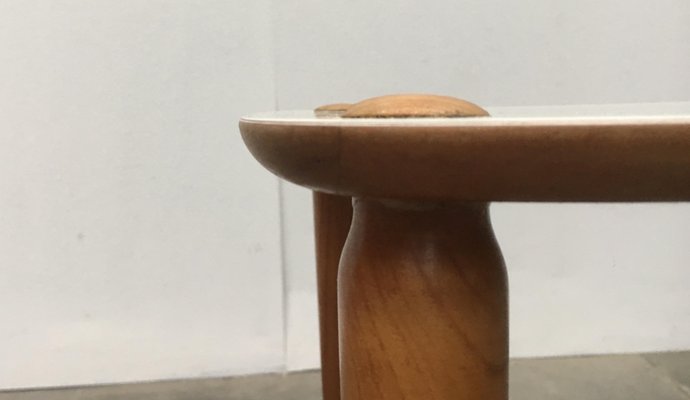 Mid-Century Teak Nesting Side Table-UAH-862418