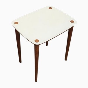 Mid-Century Teak Nesting Side Table-UAH-862418