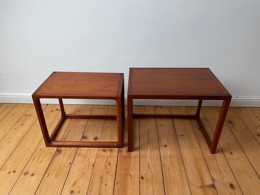 Mid-Century Teak Nesting Tables from Aksel Kjersgaard, Set of 3-WSA-1092778