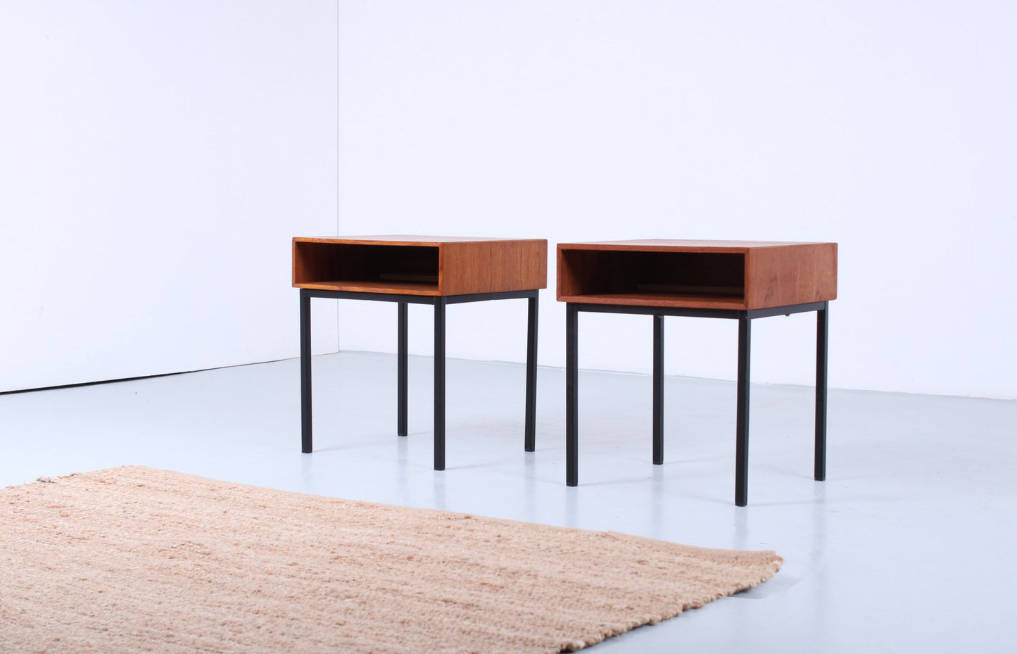 Mid-Century Teak Nightstands by André Cordemeyer and Dick Cordemeijer for Auping, 1960s, Set of 2