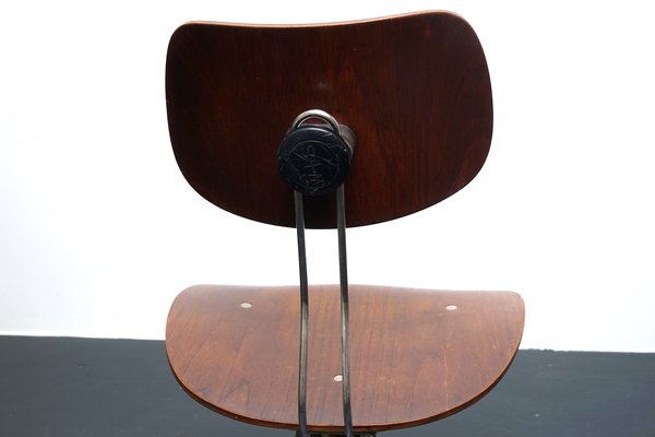 Mid-Century Teak SE 40 Architect Swivel Chairs by Egon Eiermann for Wilde+Spieth, Set of 2-CIP-1107447