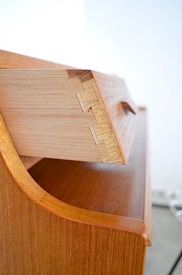 Mid-Century Teak Secretaire by Arne Wahl Iversen for Vinde Møbelfabrik-OV-843431