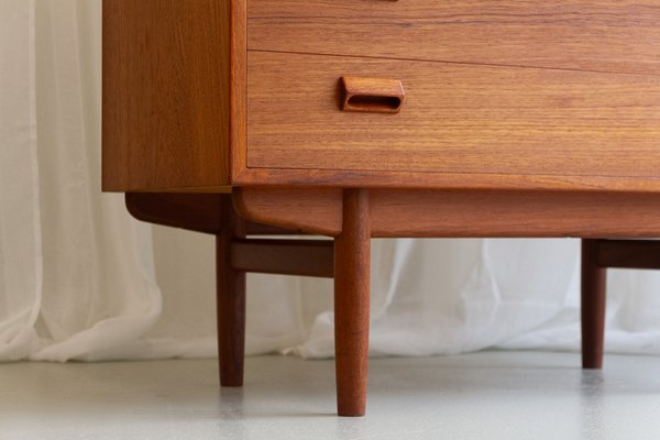 Mid-Century Teak Secretary by Børge Mogensen, 1960s-WIX-1679155