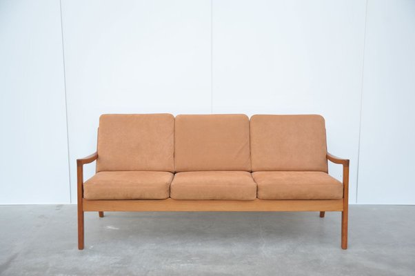 Mid-Century Teak Senator Sofa by Ole Wanscher for Cado-ZE-774030