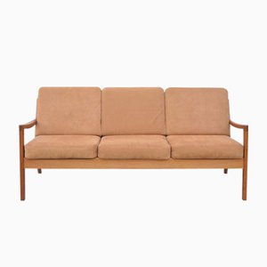 Mid-Century Teak Senator Sofa by Ole Wanscher for Cado-ZE-774030