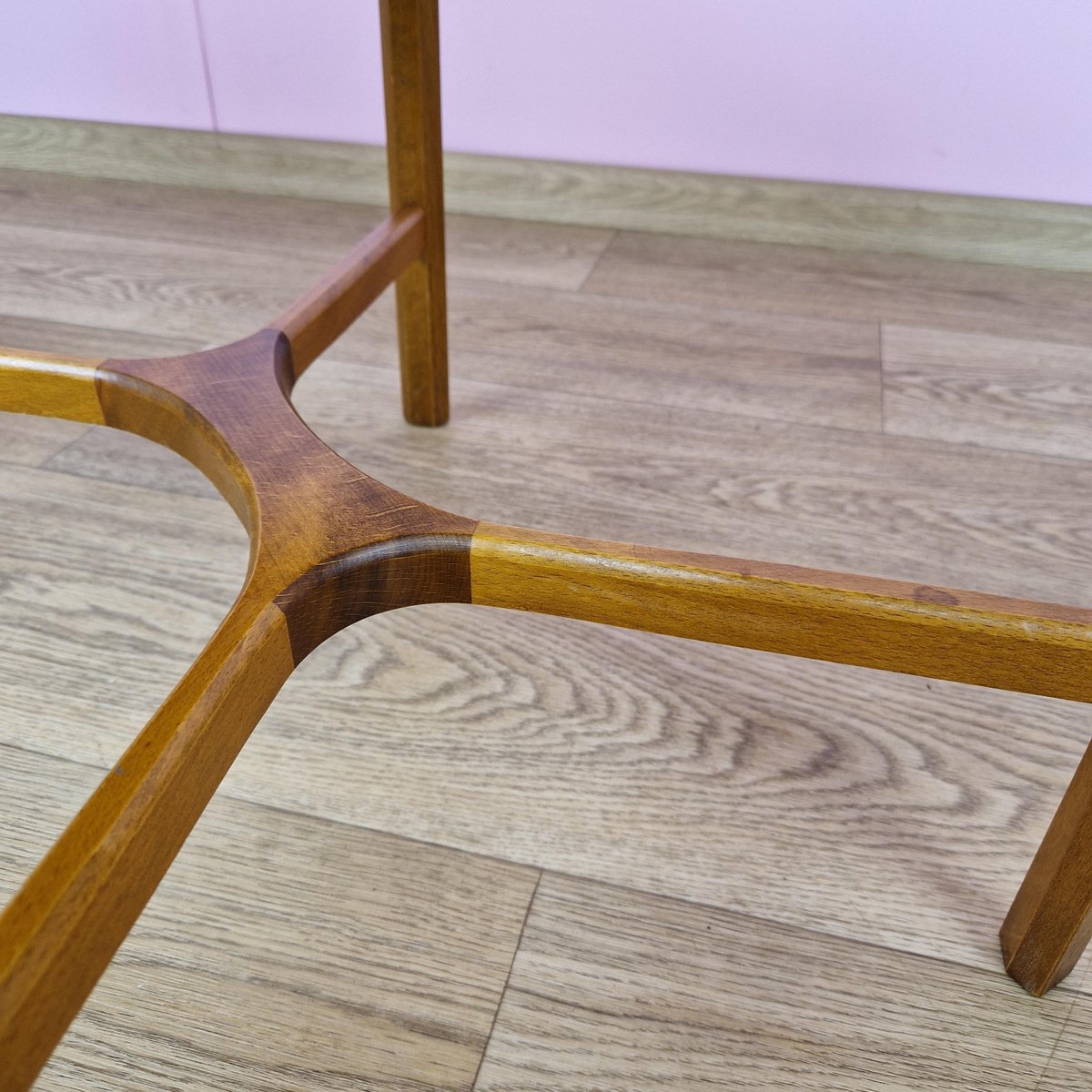 Mid-Century Teak Sewing Table by Karl Edvard Korseth for Rybo, Norway, 1960s