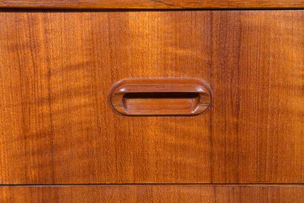 Mid-Century Teak Shelf with Pull-Out Top, 1960s-NIT-1431731