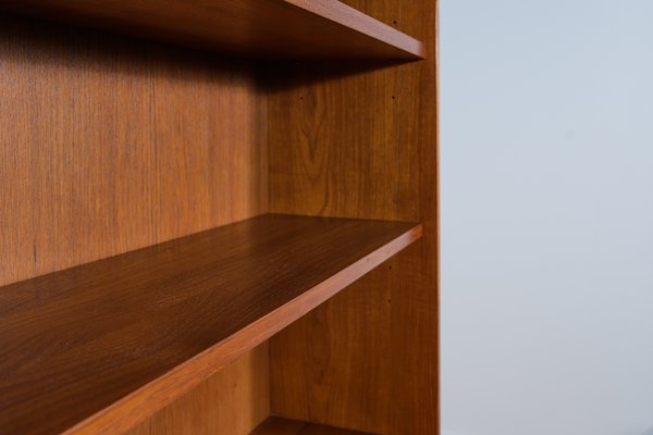 Mid-Century Teak Shelf with Pull-Out Top, 1960s-NIT-1431731