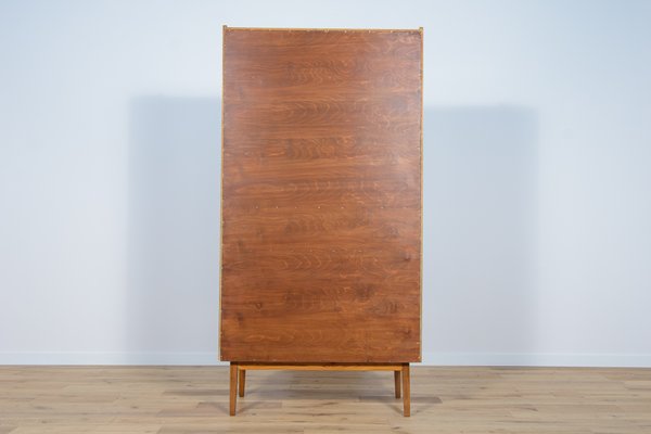 Mid-Century Teak Shelf with Pull-Out Top, 1960s-NIT-1431731