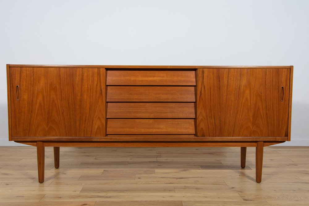 Mid-Century Teak Sideboard by Nils Jonsson for Hugo Troeds, Sweden, 1960s