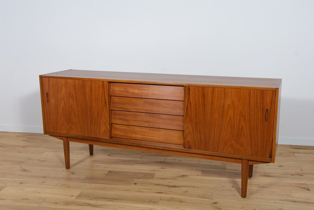 Mid-Century Teak Sideboard by Nils Jonsson for Hugo Troeds, Sweden, 1960s