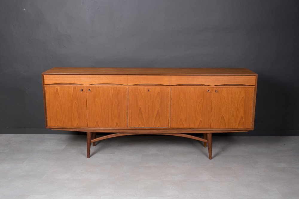 Mid-Century Teak Sideboard from Gustav Bahus, Norway, 1960s