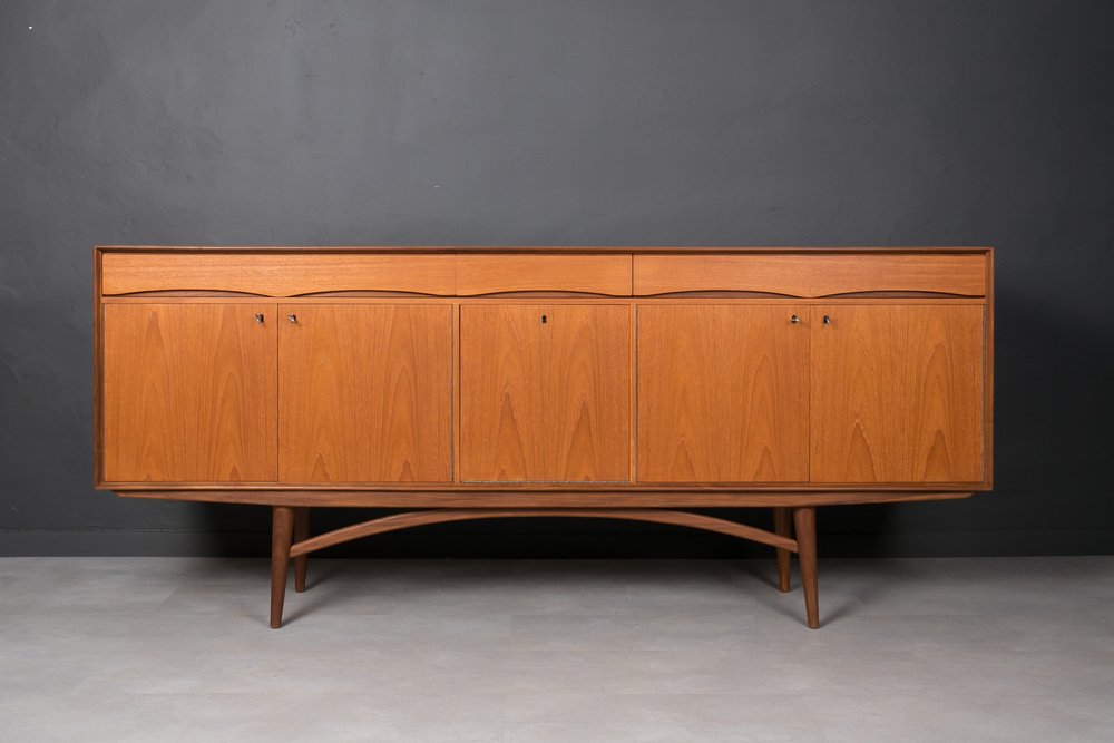 Mid-Century Teak Sideboard from Gustav Bahus, Norway, 1960s