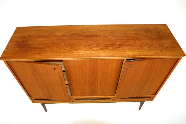 Mid-Century Teak Sideboard, Sweden, 1950s-GEK-1328105