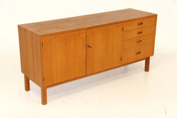 Mid-Century Teak Sideboard, Sweden, 1960s-GEK-1328882