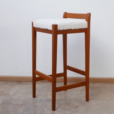 Mid-Century Teak Swedish Barstool-JRP-1028193