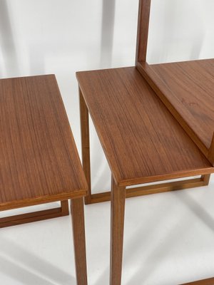 Mid-Century Teak Tables by Kai Kristiansen for Vildbjerg Møbelfabrik, 1960, Set of 3-CZ-2018249