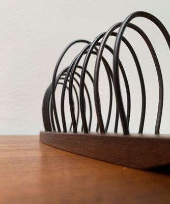 Mid-Century Teak Toast Holder, 1960s-UAH-1365934