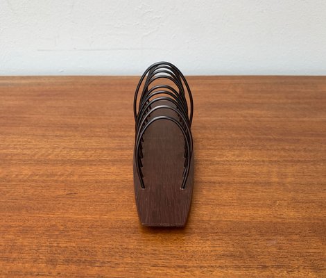 Mid-Century Teak Toast Holder, 1960s-UAH-1365934