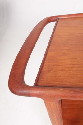 Mid-Century Teak Trolley by Niels Otto Møller for J.L. Møllers, 1960s-FK-574975