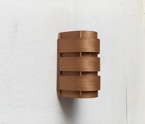 Mid-Century Teak V155 Edda Wall Lamp by Hans-Agne Jakobsson for Ellysett AB, 1950s-UAH-878736