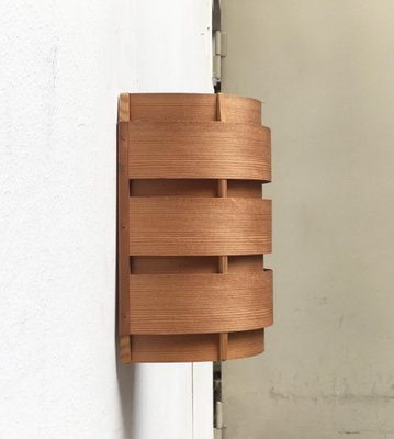 Mid-Century Teak V155 Edda Wall Lamp by Hans-Agne Jakobsson for Ellysett AB, 1950s-UAH-878736