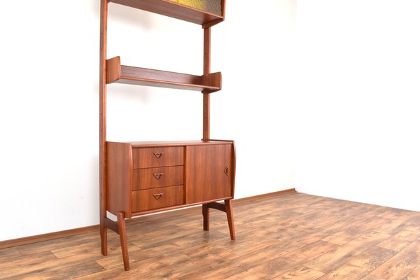 Mid-Century Teak Veno Wall Unit, 1960s-LOT-2032102